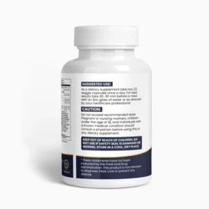 Nootropic Brain Supplement suggested use and caution