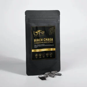 Birch Chaga Microbiome Wellness Capsules support gut health