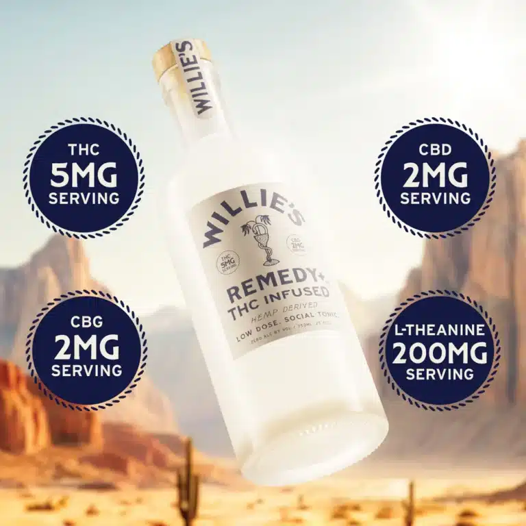 Willie’s Remedy 5mg Low Dose 750ml Bottle 5mg