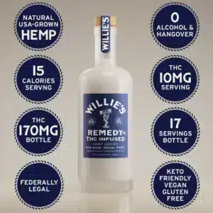 Willie’s Remedy High Dose Spirit Beverage 750ml Bottle